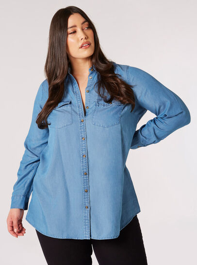 Curve Denim TENCEL™ Shirt