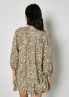 Ikat Shimmer Blouse, Khaki, large