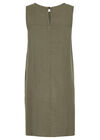 Khaki Basic Tunic Dress, Khaki, large