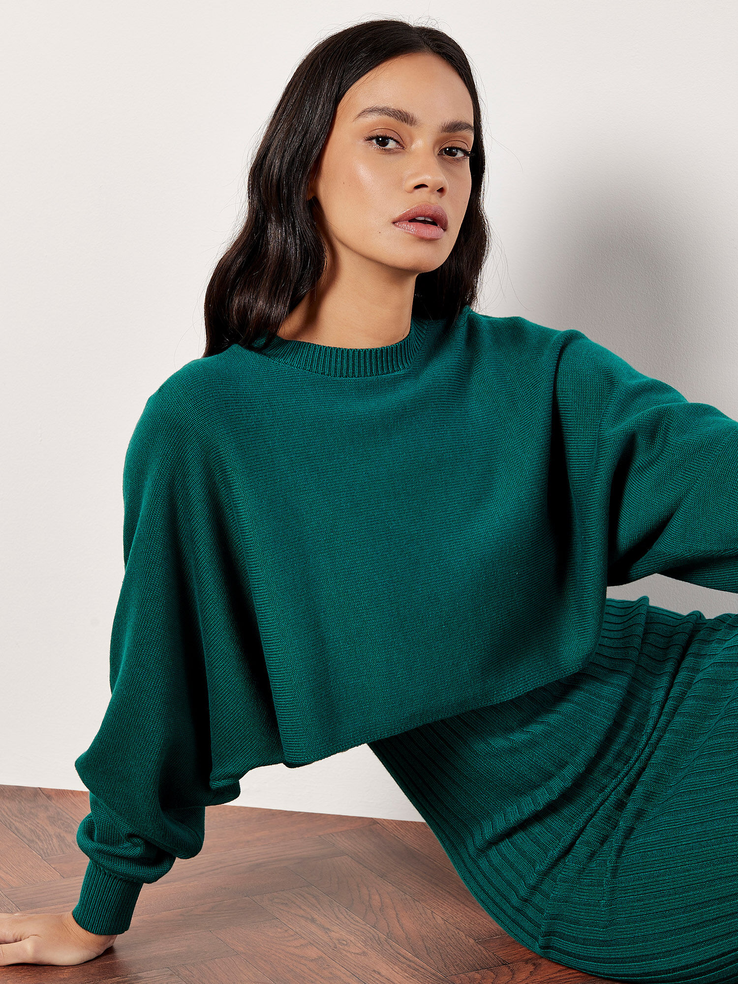 Cropped batwing jumper store