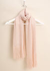 Lightweight Metallic Summer Pashmina, Pink, large