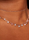 Crystal Bead Layer Necklace, Assorted, large