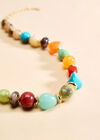 Multi Colour Beaded Necklace, Assorted, large
