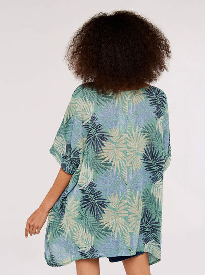Tropical  Oversized Top