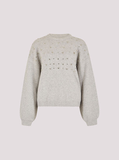 Gem Embellished Jumper