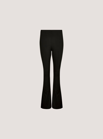 Jersey Flare Trousers