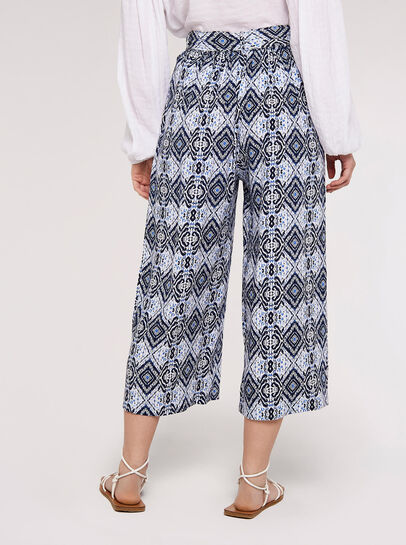 Ikat tile culotte