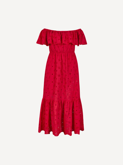 Bardot Broderie Maxi Dress
