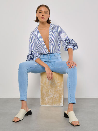 Sienna High Waist Skinny Jeans