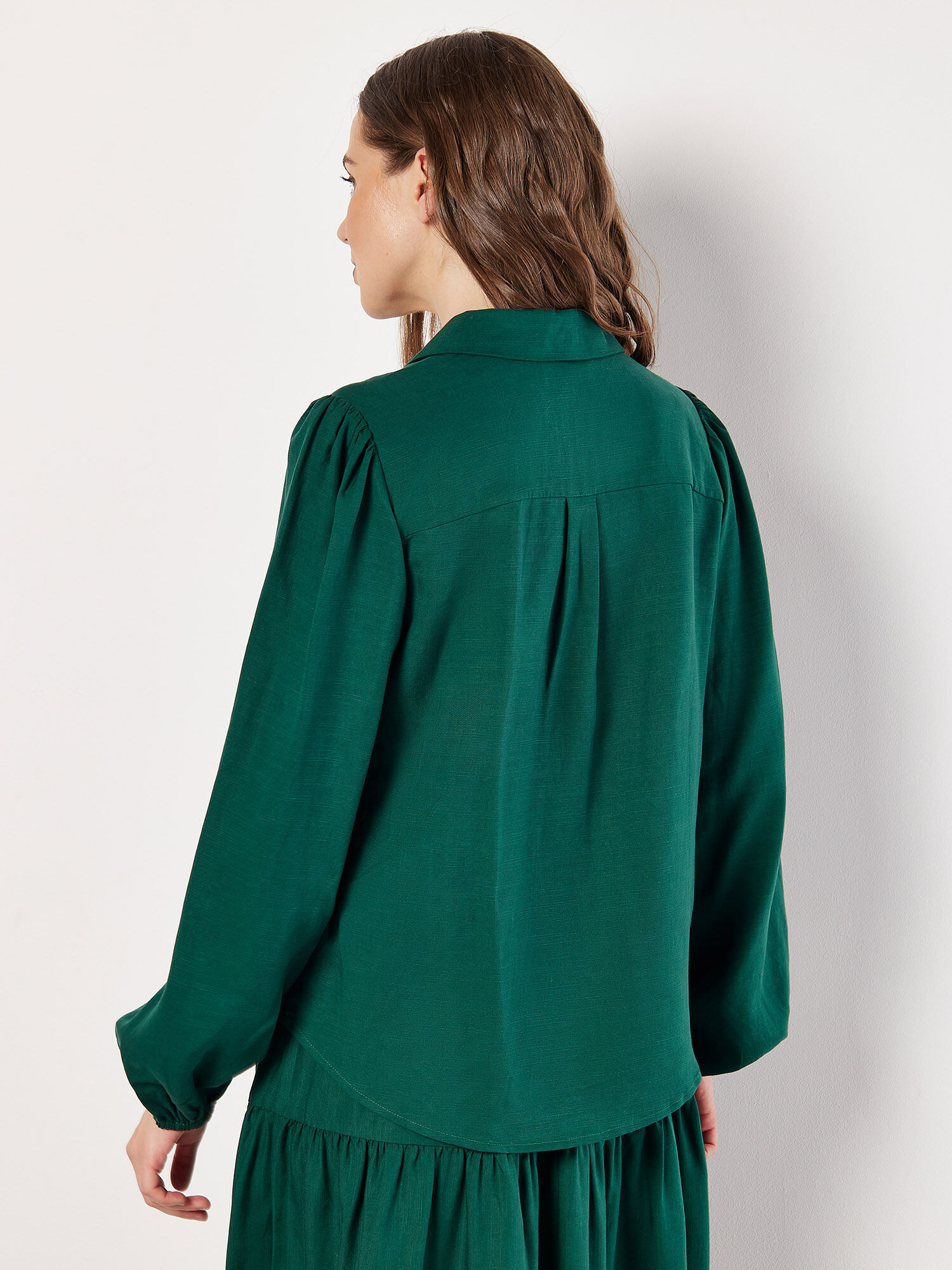 Balloon Sleeve Blouse | Apricot Clothing