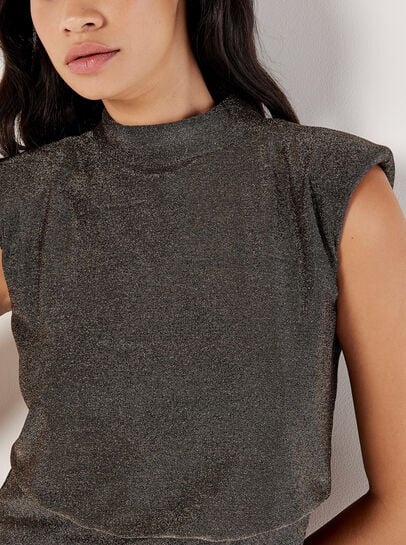 Sparkle Ruched Bodycon Midi Dress