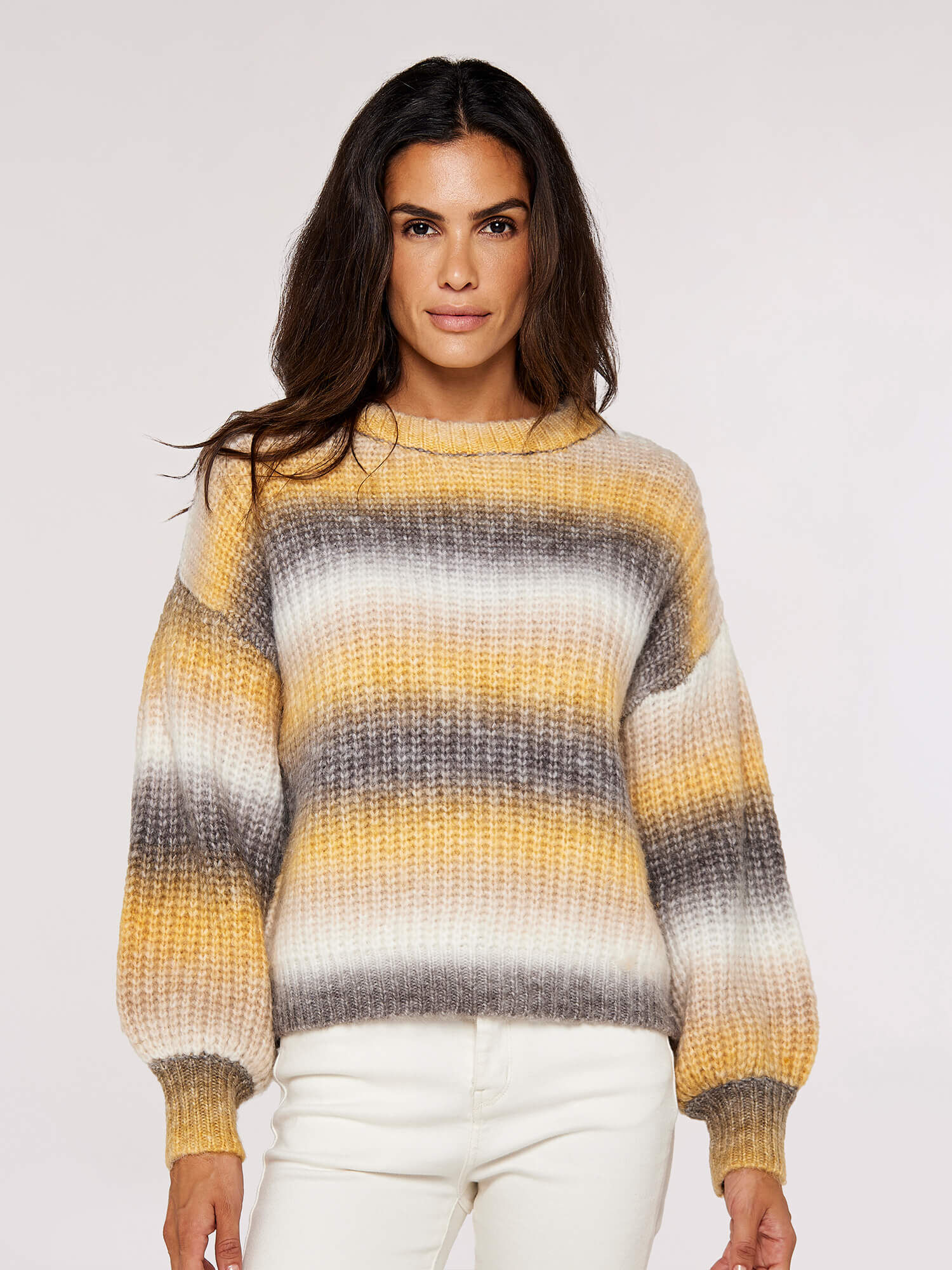 SpaceDye Stripe Fisherman Jumper 