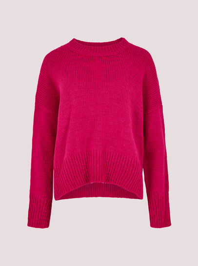 High Low Oversize Jumper
