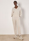 Soft Textured Top, Stone, large