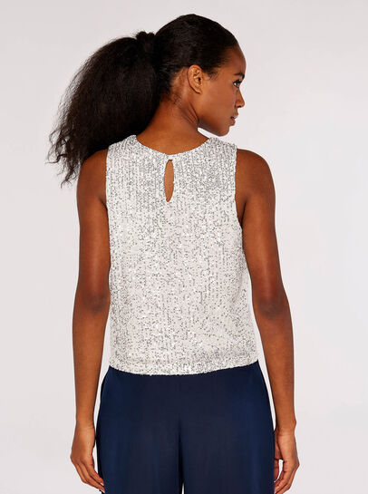Sequin Shell Top