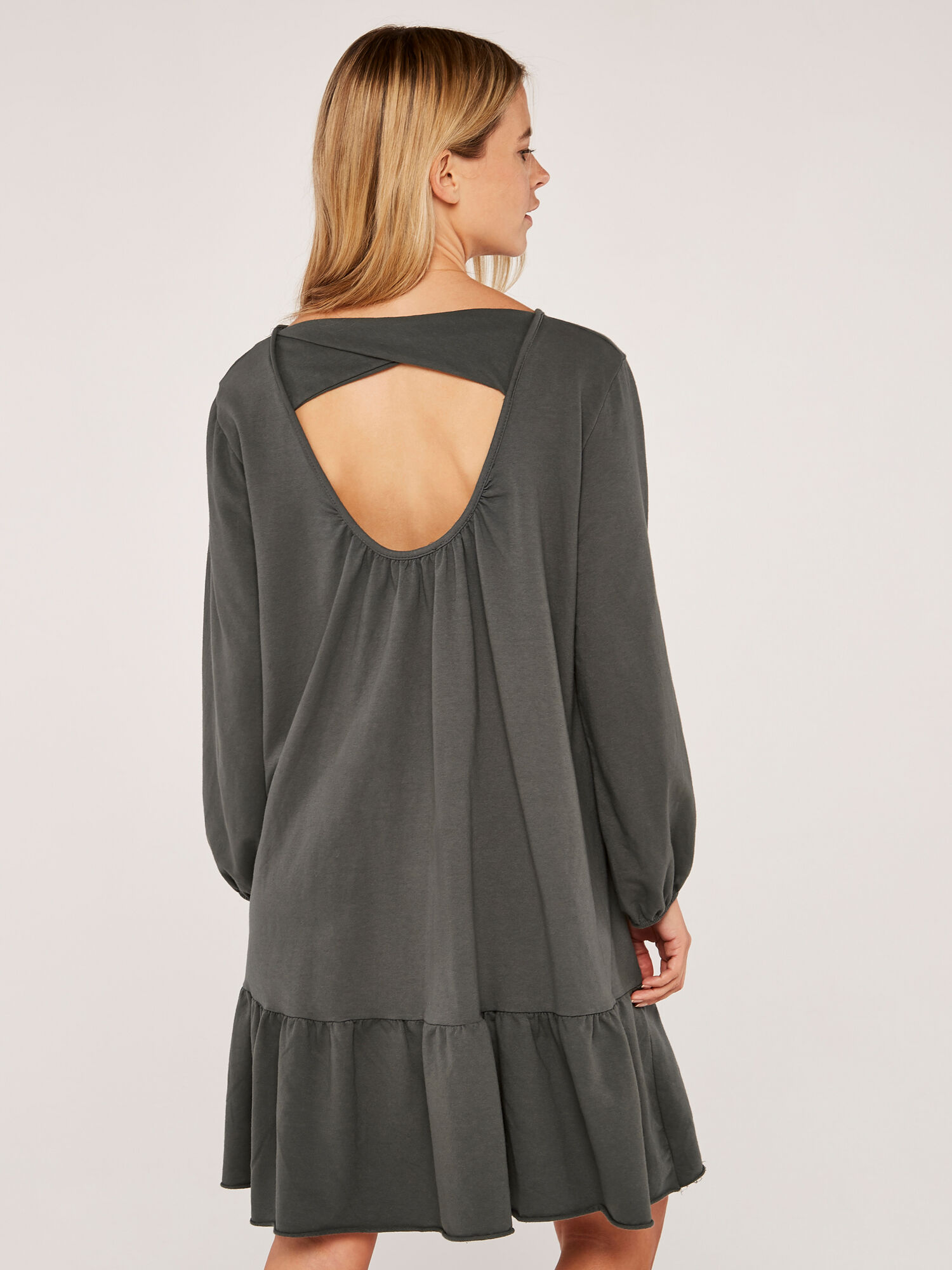 Grey smock deals dress