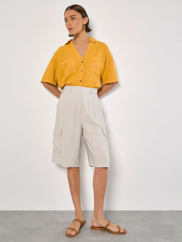 Cargo Bermuda Short, Stone, large