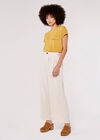 Turn Up Tee, Mustard, large