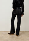 Luci Flared Jeans, Black, large