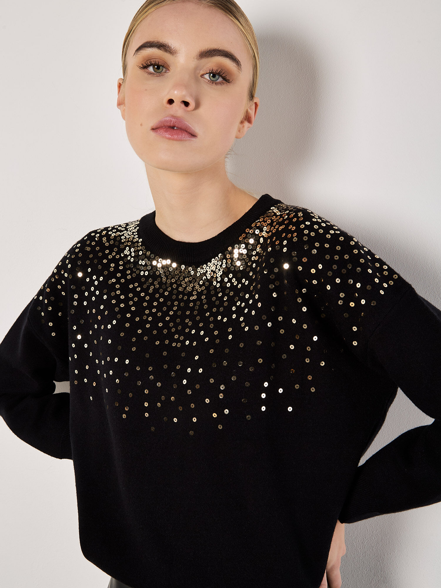 Embellished knitwear on sale