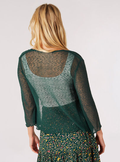 Lightweight Sheer Knitted Shrug