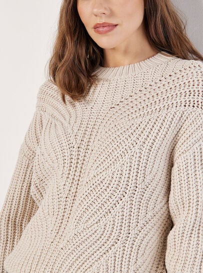 Chunky Cable Knit Jumper