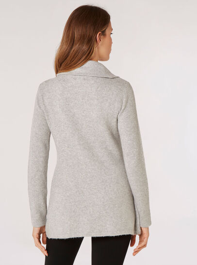 Roll Neck Wrap Jumper