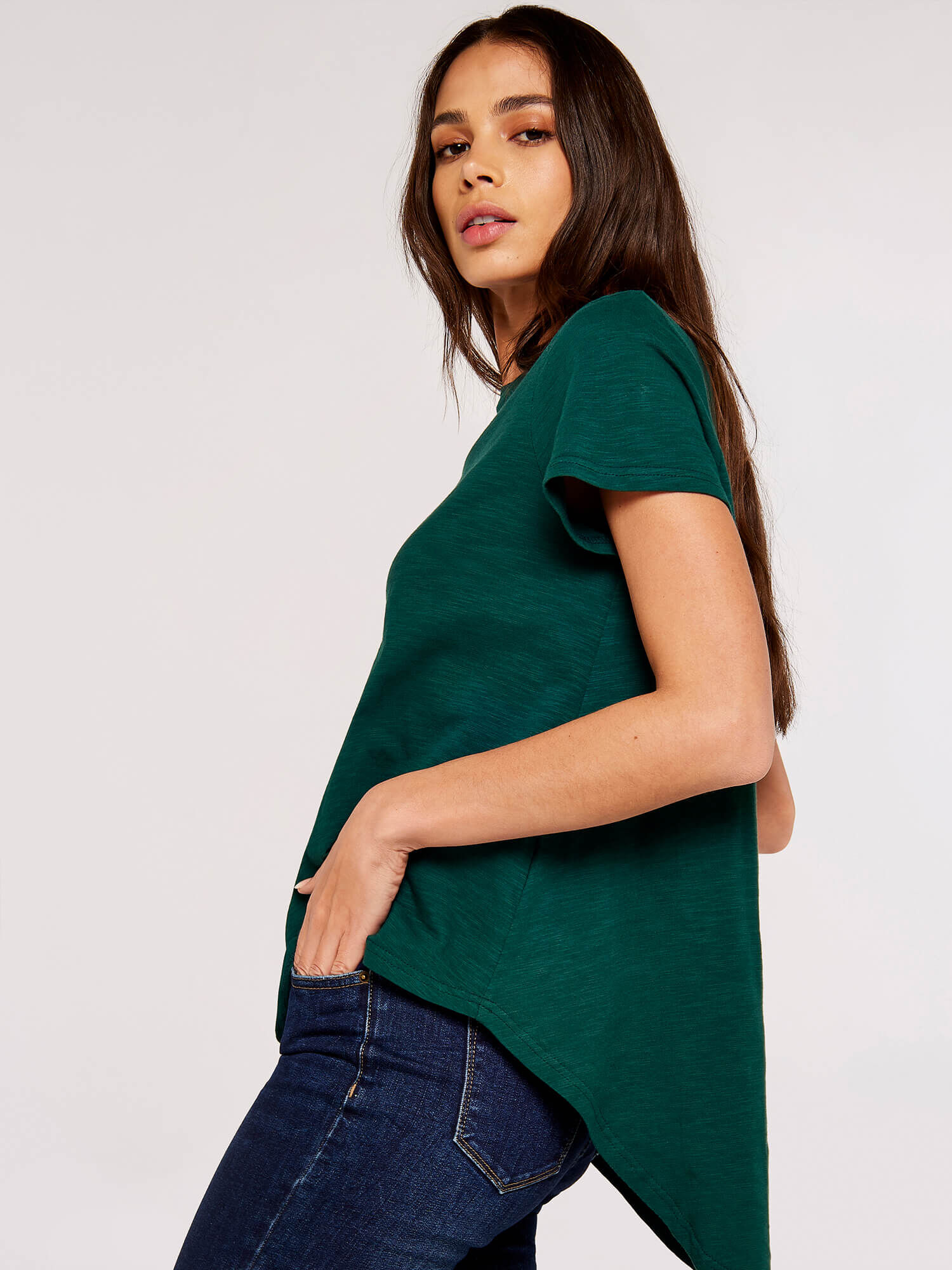 High low tops for new arrivals jeans
