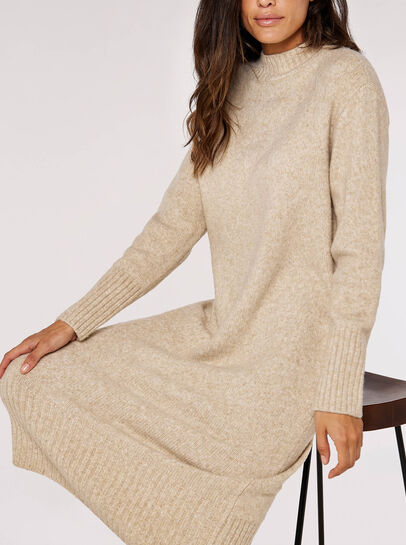 Chunky Knit Midi Dress