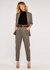 Heritage Check Tailored Jacket, Stone, large