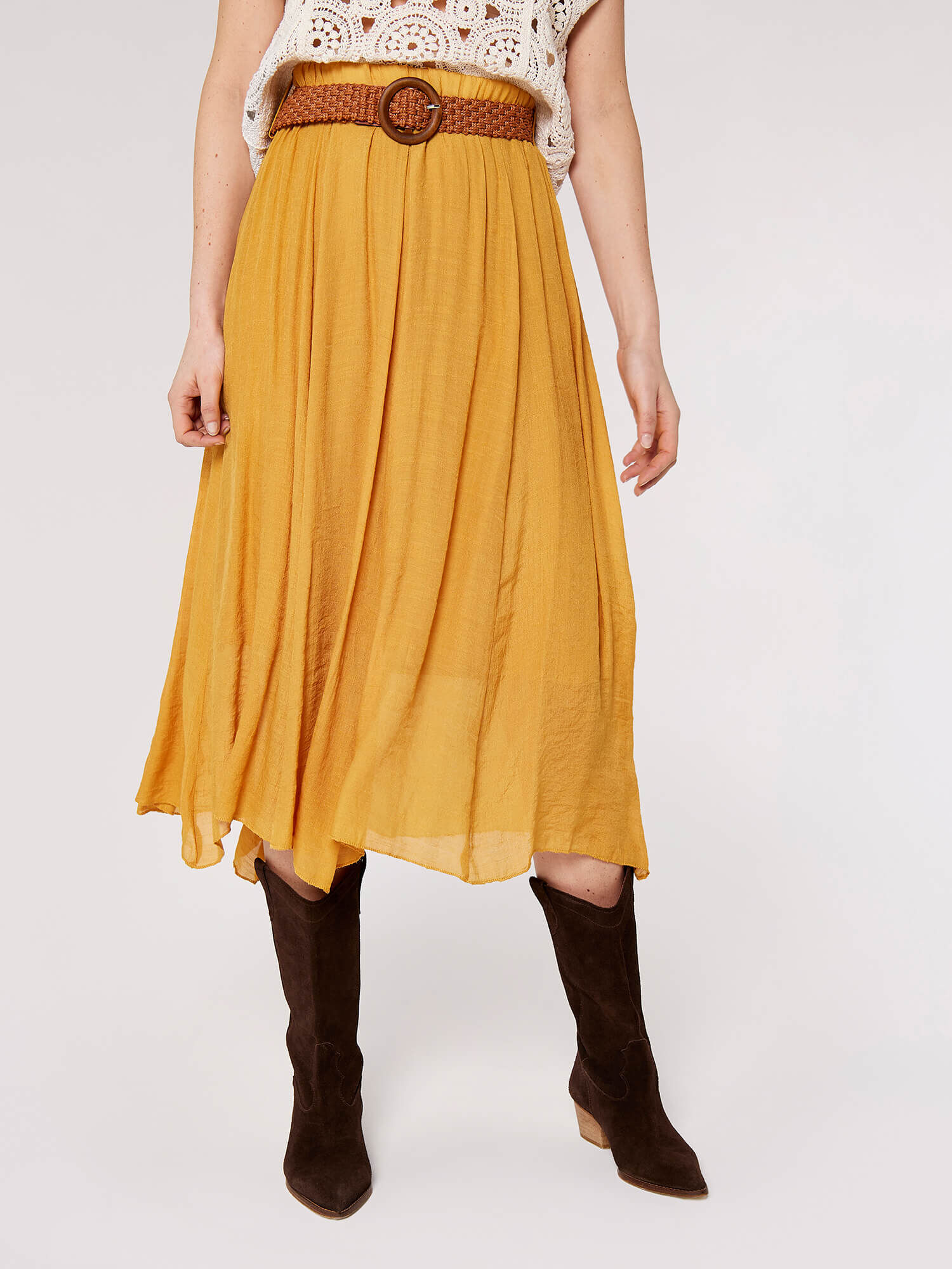 Mustard skirt shop