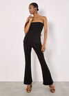 Bandeau Side Split Top, Black, large
