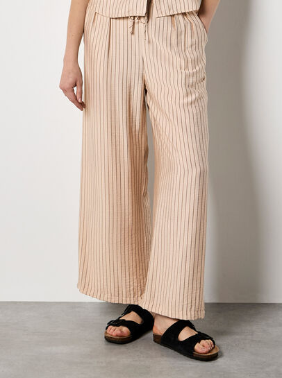 Pinstripe Boxy Shirt