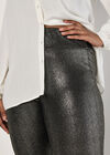 Curve Metallic Shimmer Leggings, Yellow, large
