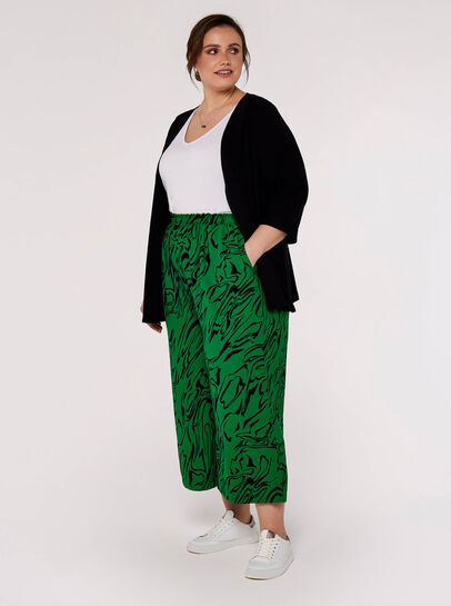 Curve Waves Waist Culottes