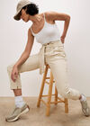 Stella Mom Jeans, Cream, large