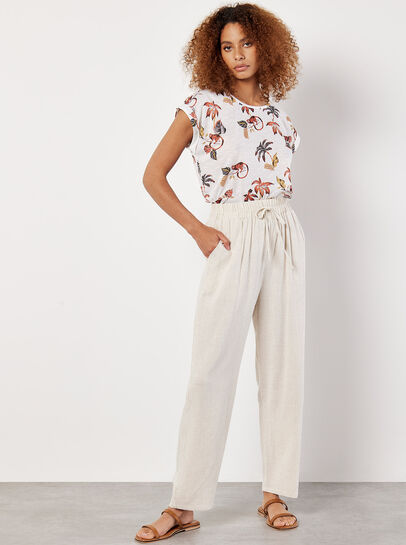 Monkey Palm Print T-Shirt