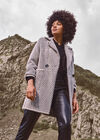 Chevron Fuzzy  Coatigan, Stone, large