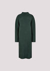 Waffle Knit Midi Dress, Green, large