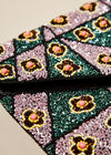 Floral Embellished Clutch Bag, Assorted, large