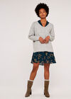 Lurex Sequin Jumper, Light Grey / Silver, large