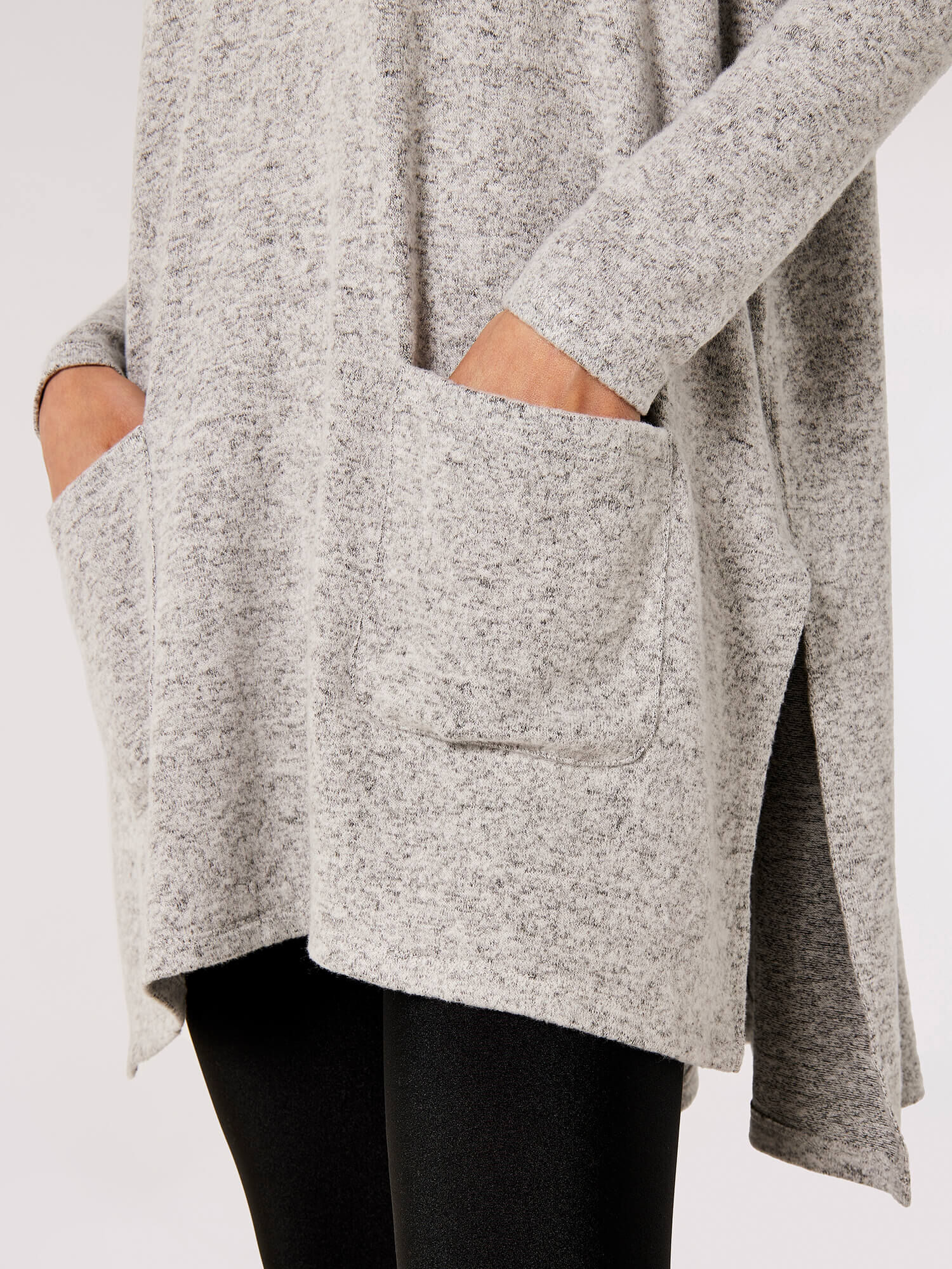 Soft Touch Heavy Tunic | Apricot UK
