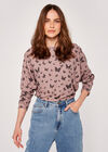 Butterfly Batwing Top, Pink, large