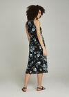 Ovacome Teal Floral Midi Dress, Teal, large