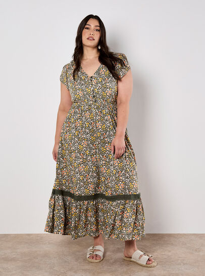 Ditsy Floral Maxi Dress