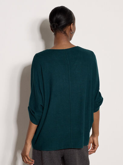 Soft Touch Oversized Batwing Top