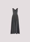 Shimmer Wrap Maxi Dress, Light Grey / Silver, large