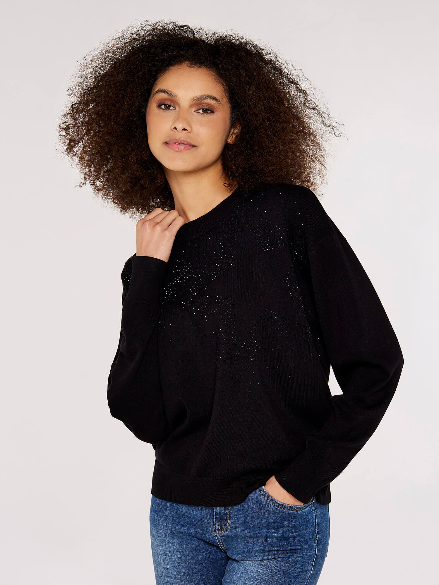 Black star outlet jumper