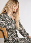 Camo Floral Midaxi Dress, Stone, large