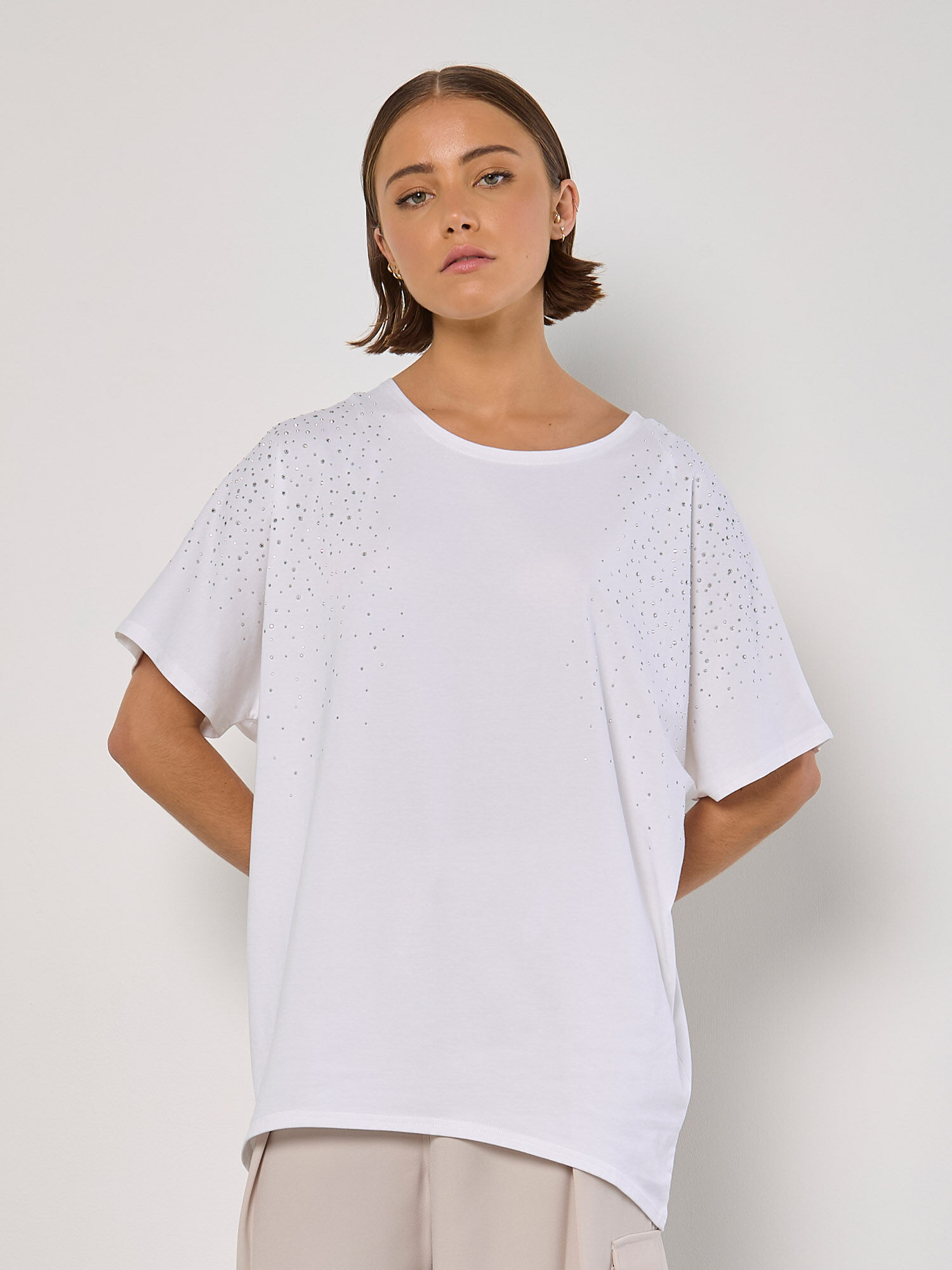 トップス L size ALOUND OVERSIZED POCKET TEE WHITE Oversized Short Sleeve Tee | ZuniSportswear